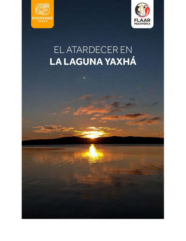 Vive el Atardecer Sobre la Laguna Yaxha